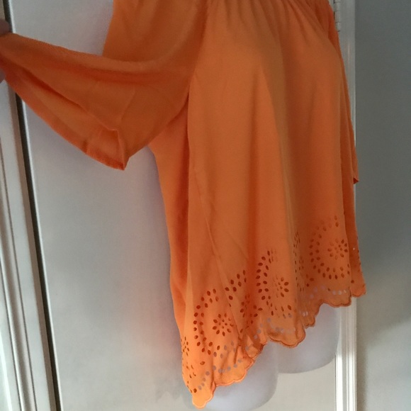 Chico's Flowy Mandarin Top - Picture 4 of 6